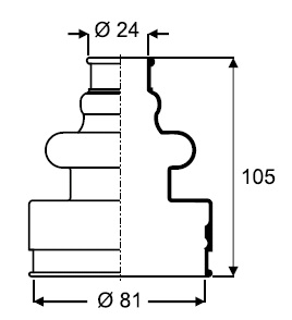 FUELLE (L/C) PEU 306 / 405 / 604 / 806  //  CIT BERLINGO / C15 / XANTIA / ZX
