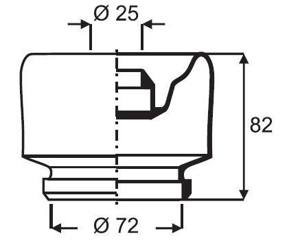 FUELLE (L/C) FIAT 128 1100 cc - 1300 cc (.85) (con reten y portareten)