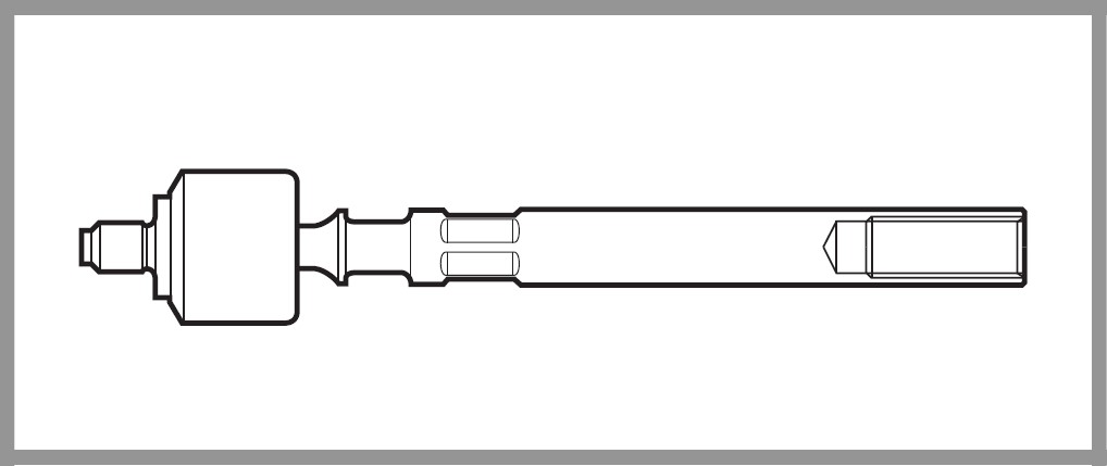 AXIAL PEU 205 L314 (L/CAJA M12x1 L/EXT 14x1.5)     (303D)