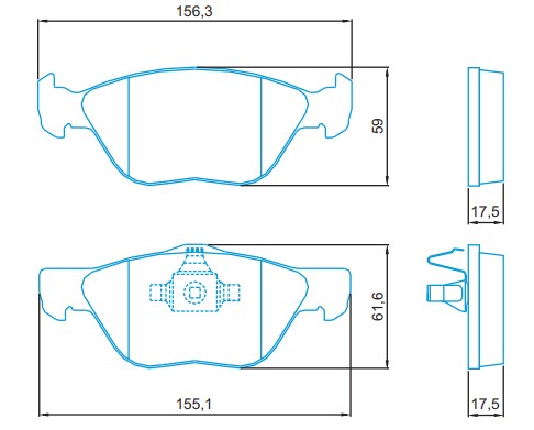 PAST FIAT IDEA ADVENTURE / LINEA / PUNTO / STILO 10/... DEL  (PISTON DE ACERO)