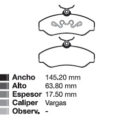 PAST CHEV S10  4X2 95/... 4X4 05/...  / BLAZER (brasil) 4X2 95/...  /  TOYOTA HILUX 4X2 DEL