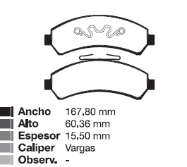PAST CHEV  S10 4X4 brasil 97/05 / BLAZER brasil  4X4 DEL 97/... / GRAND BLAZER 97/... / JIMMY TODOS 70/01 DEL