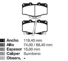 PAST TOYOTA RUNNER HILUX 4X4 LAND CRUISER DEL   (VC)