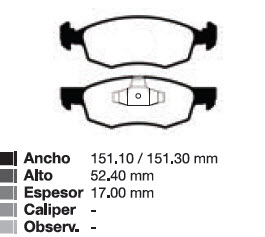 PAST FIAT PUNTO / GRAND SIENA / FIORINO 1.4  PISTON DE ACERO   DEL