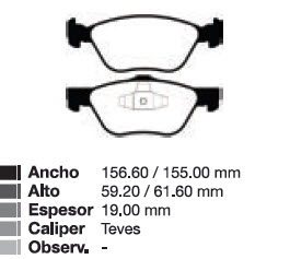 PAST FIAT IDEA ADVENTURE / LINEA / PUNTO / STILO 10/... DEL  (PISTON DE ACERO)