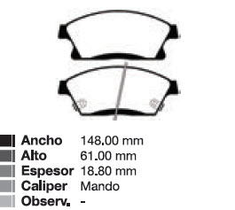 PAST CHEV CRUZE 2.0  11/... DEL  (VER TRAKER 1.8 DEL )