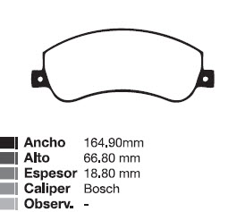 PAST VW AMAROK 10/... DEL  C/ SENSOR / FORD TRANSIT 09/... DEL