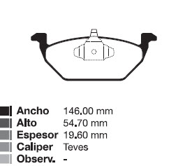 PAST VW CROSSFOX  / SURAN / GOLF 02/... / FOX  / UP / GOL 08/... / BORA  //  AUDI A4 / A3 02/... / TT   DEL  (PISTON FUNDICION S/SENSOR)