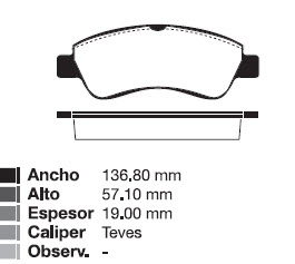 PAST PEU 307 1.6 / 1.6 16V / 2.0i HATCH / SEDAN / SW 02/...   /  CIT C4 PICASSO / GRAN PICASSO 1.8 / C4 VTR 2.0 07/... / C3 AIRCROSS / C4 AIRCROSS  DEL