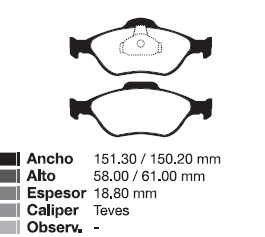 PAST FORD ECOSPORT 09/... FIESTA 09/...   DEL  PISTON DE ACERO