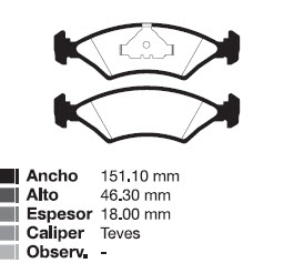 PAST FORD ESCORT 1.6 .../96 / ORION 1.6  /  VW POINTER 1.6 93/... SIERRA 85/...   DEL