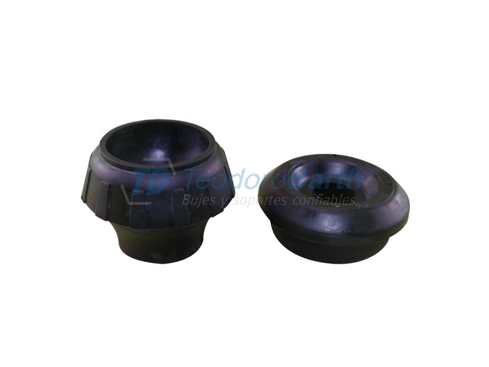 CAZOLETA TRAS FORD ESCORT / ORION // VW POINTER / GOL / GACEL / SENDA / SAVEIRO / GOLF/  POLO  (2 GOMAS) AMORT TRAS
